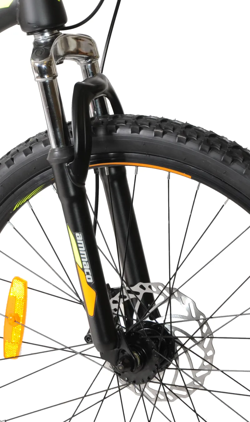 Ammaco Axxis 24 Inch Wheel Black and Orange-2